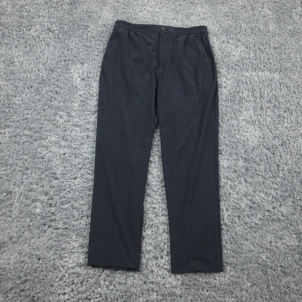 Banana Republic Pants Womens Medium Blue Air Stretch Pull On Straight Leg 31x27*